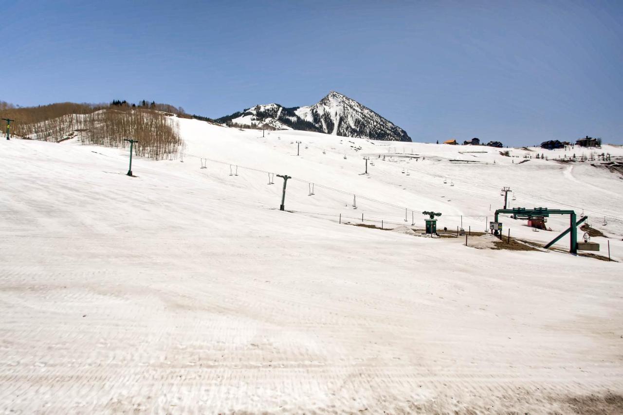Ski-In Ski-Out 2 Bedroom Condo- Sleeps 6 People Condo Крестед Бют Екстериор снимка